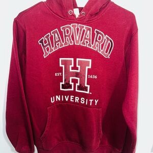 H&M Harvard University Burgundy Unisex Sweater Small